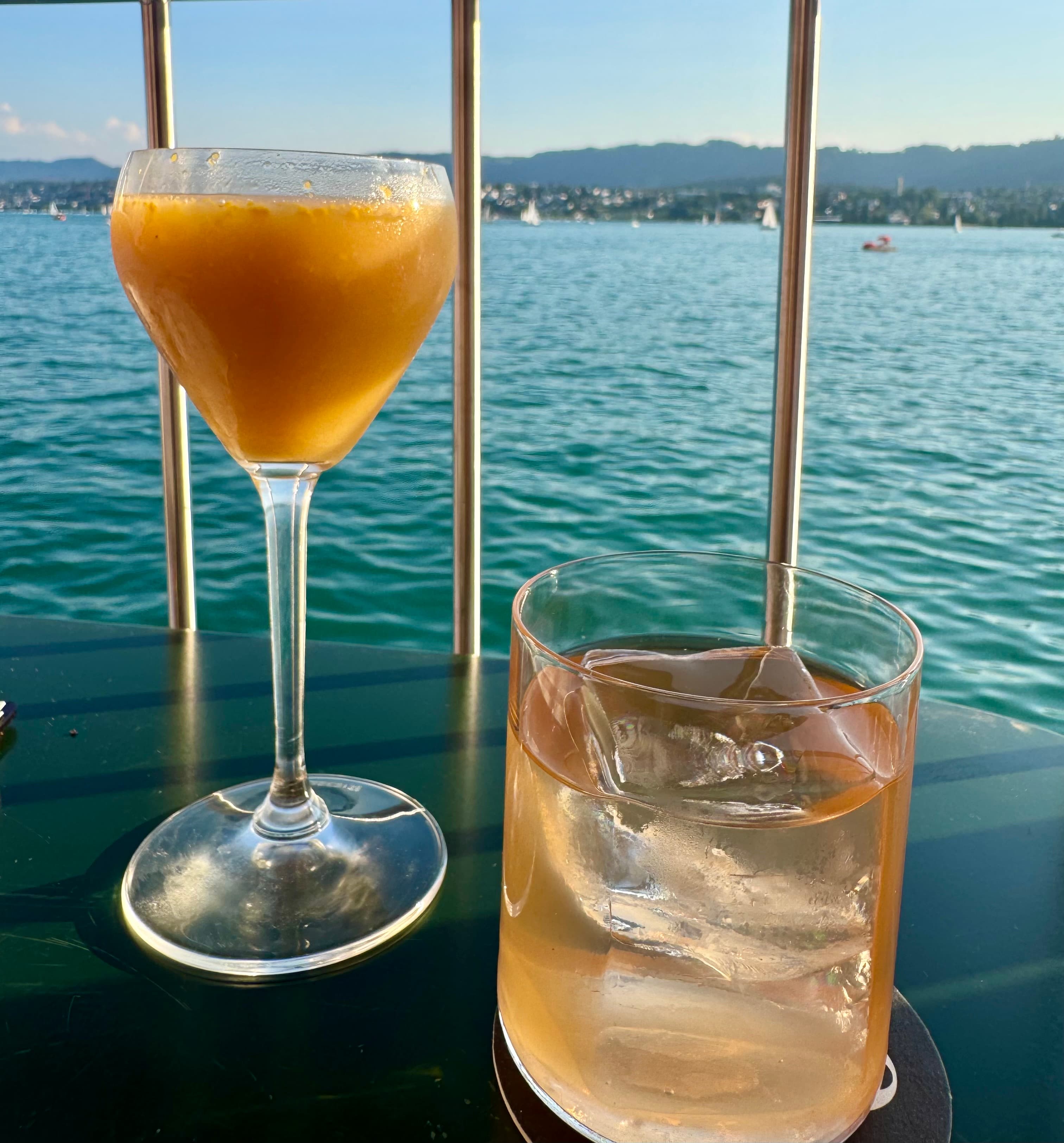 Cheese, cold cuts, and cocktails on Lake Zurich