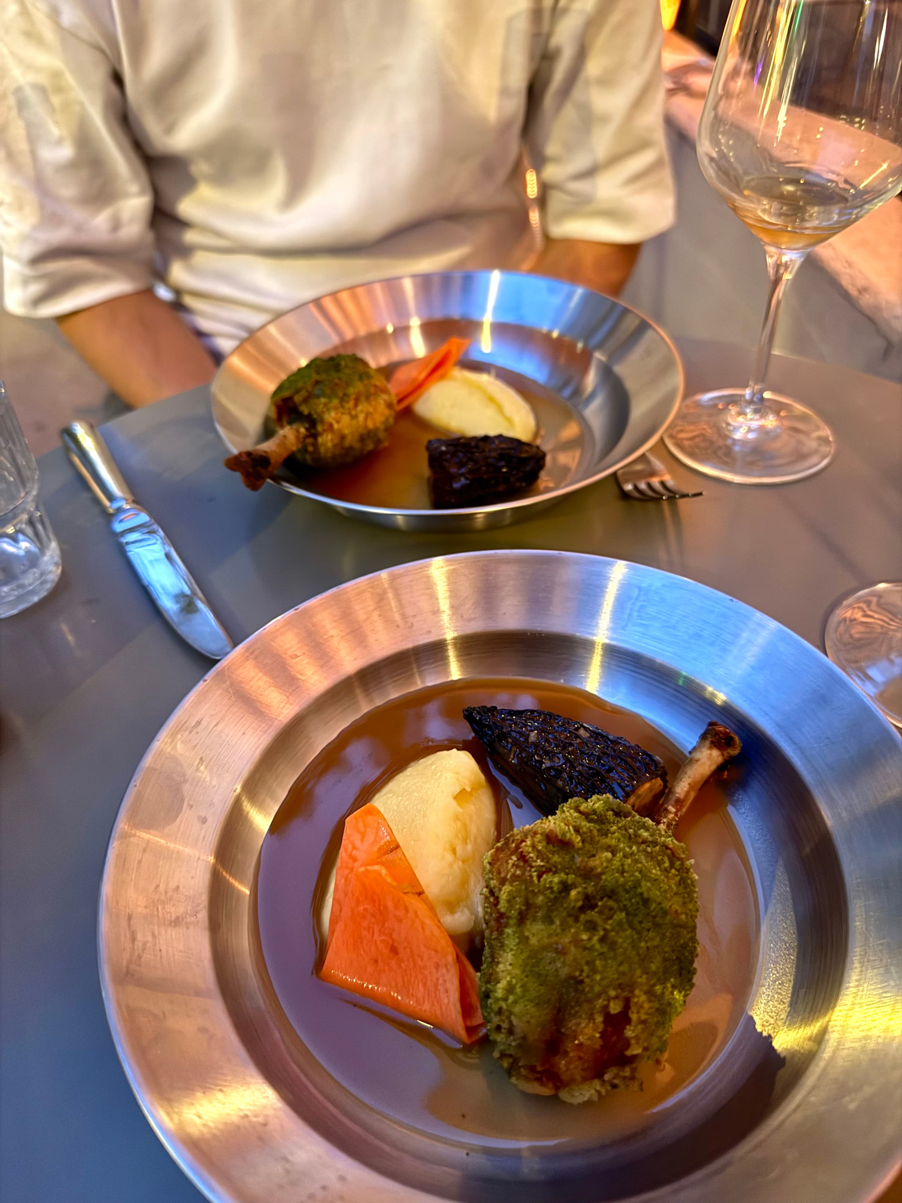 The last and most flavorful dish at this pop-up.