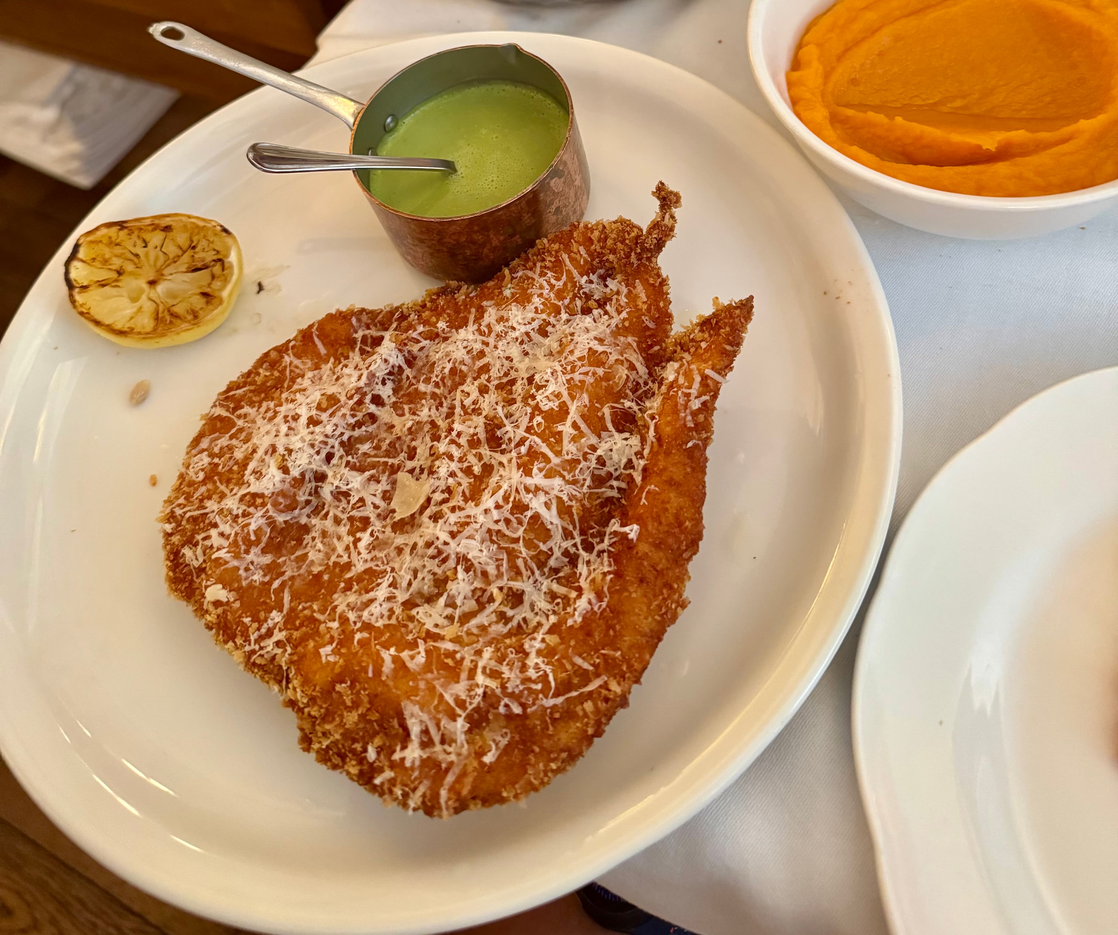 Billie's schnitzel.