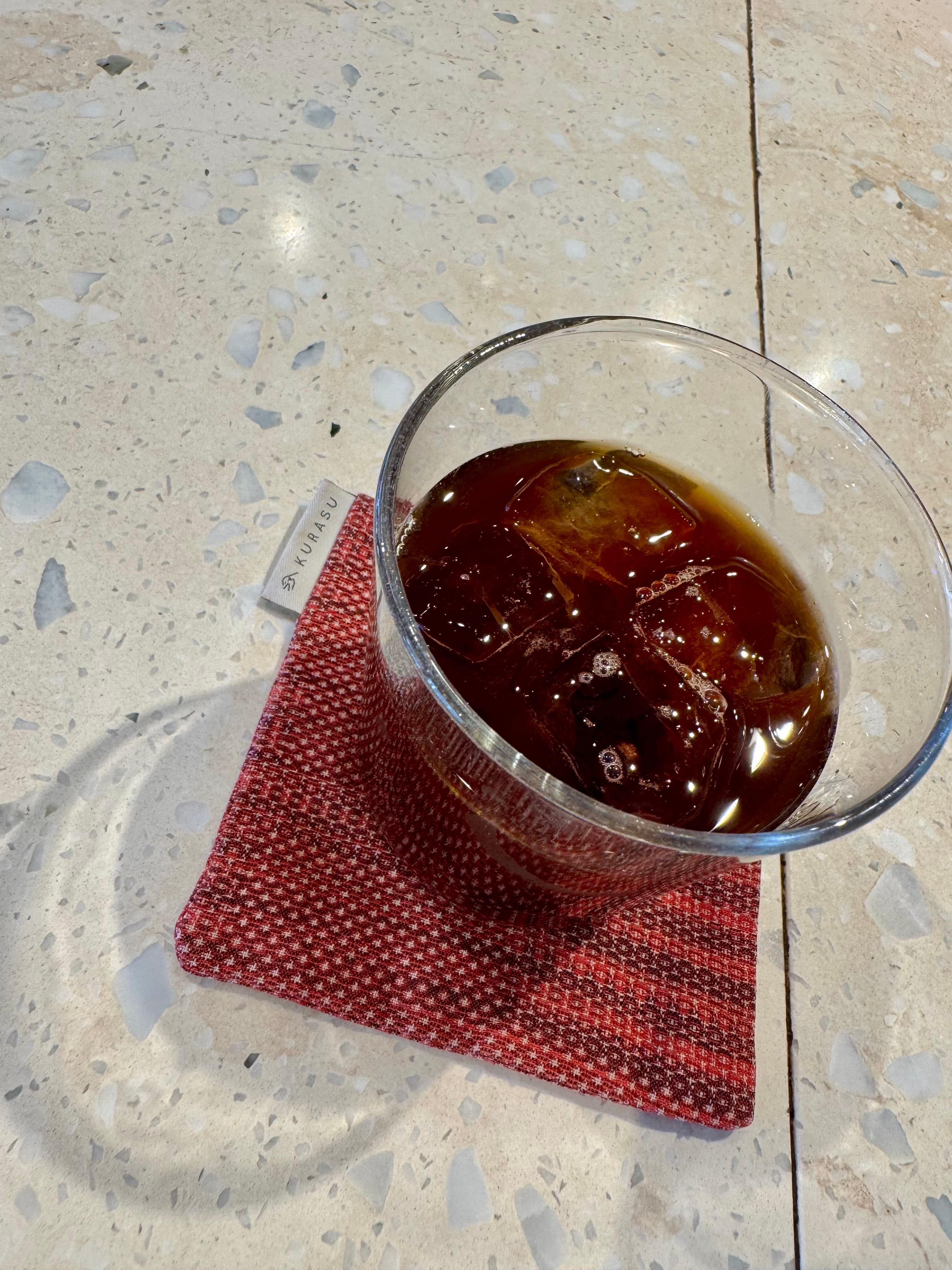 A cold brew at Kurasu.