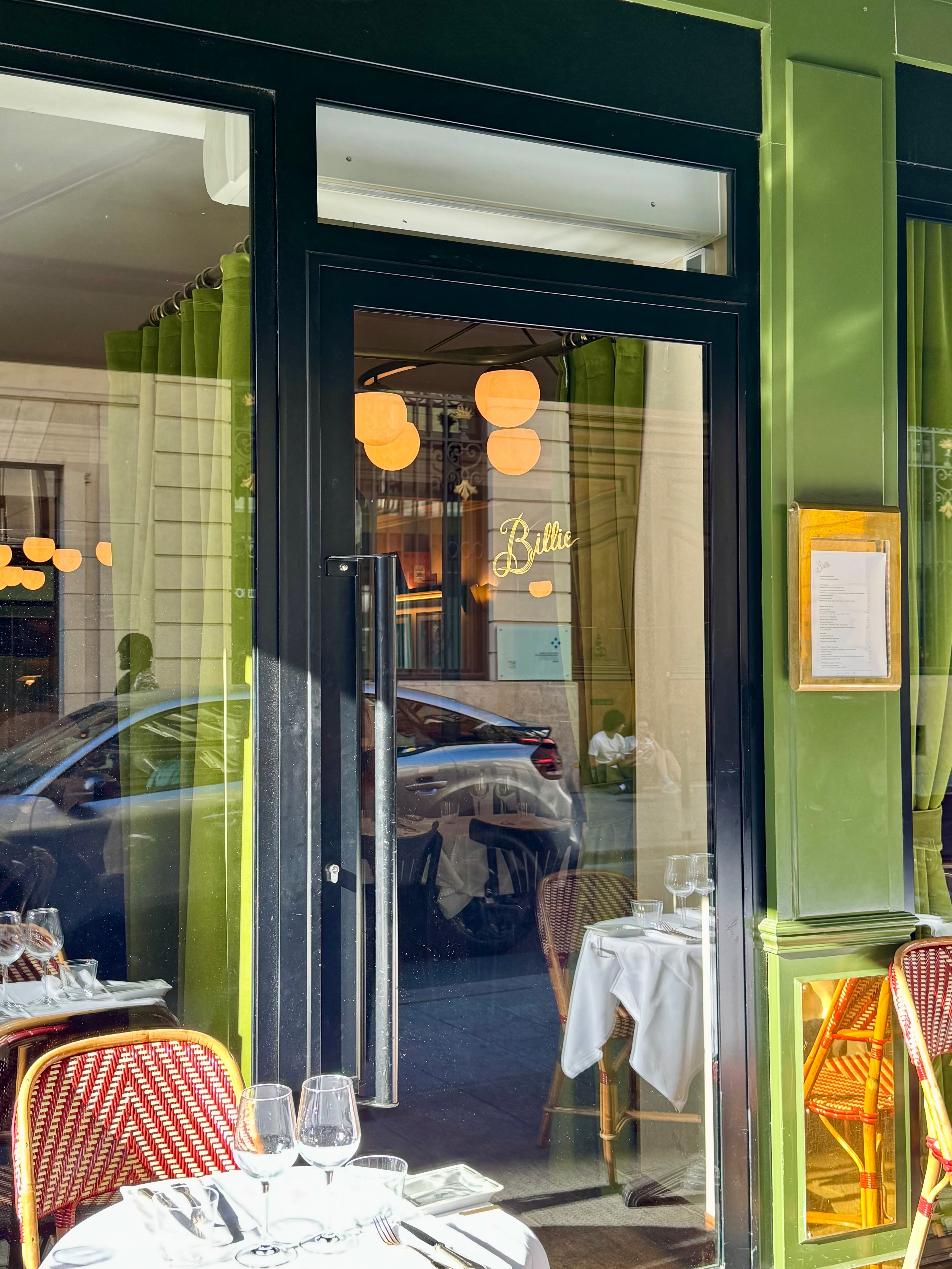 Vinyl Records and Dishes at Billie